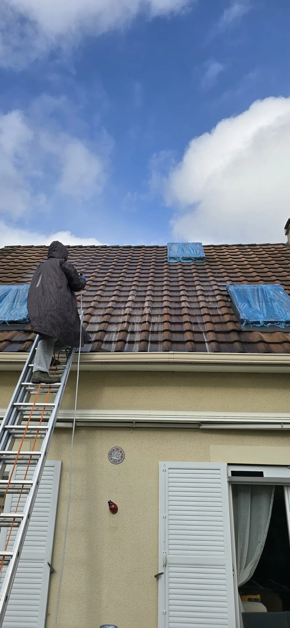 Particulier - Nettoyage de toiture supérieur à 120 m² – Somme, Oise et Aisne