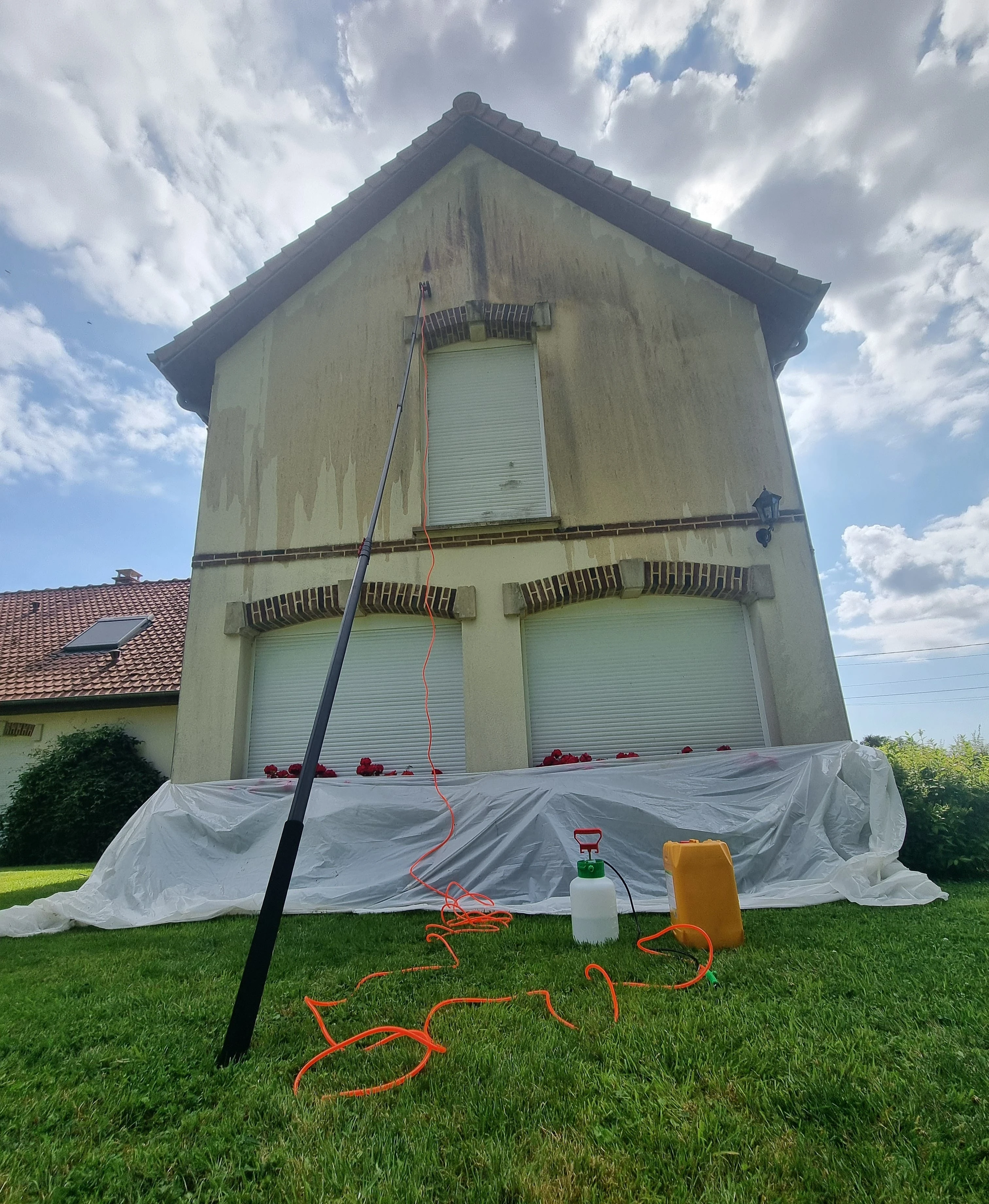 Particulier - Nettoyage de façade – Somme, Oise et Aisne