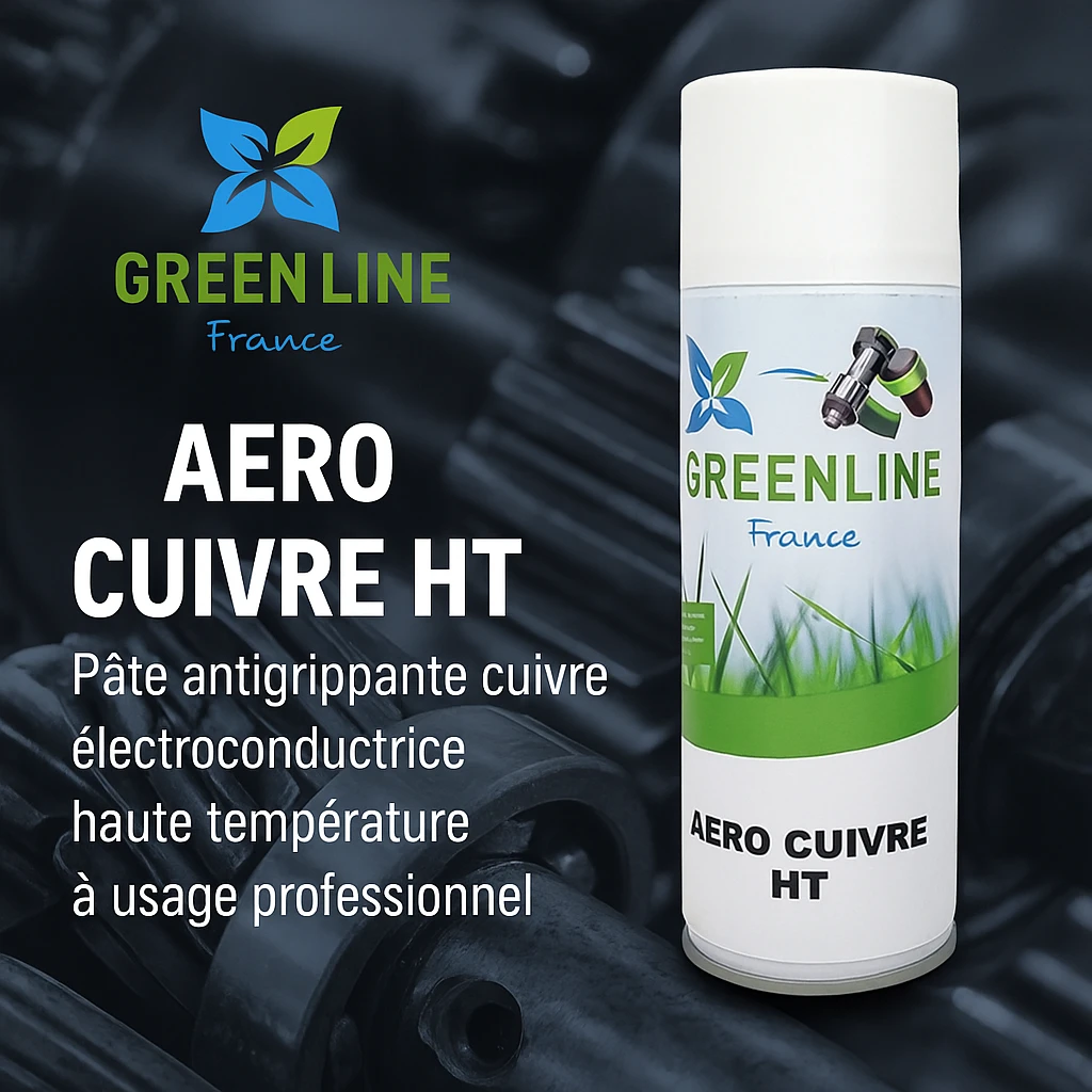 AÉRO CUIVRE HT 400 ML -   PATE ANTIGRIPPANTE CUIVRE ÉLECTROCONDUCTRICE HAUTE TEMPERATURE