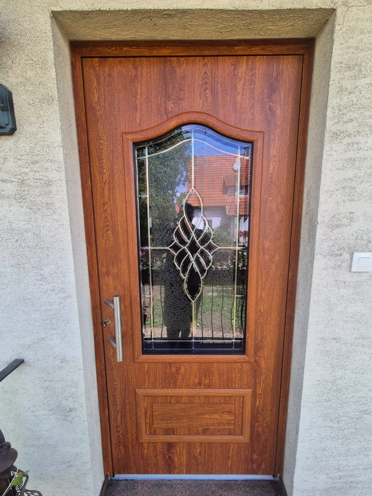 Porte d'entrée en Aluminium Kompotherm