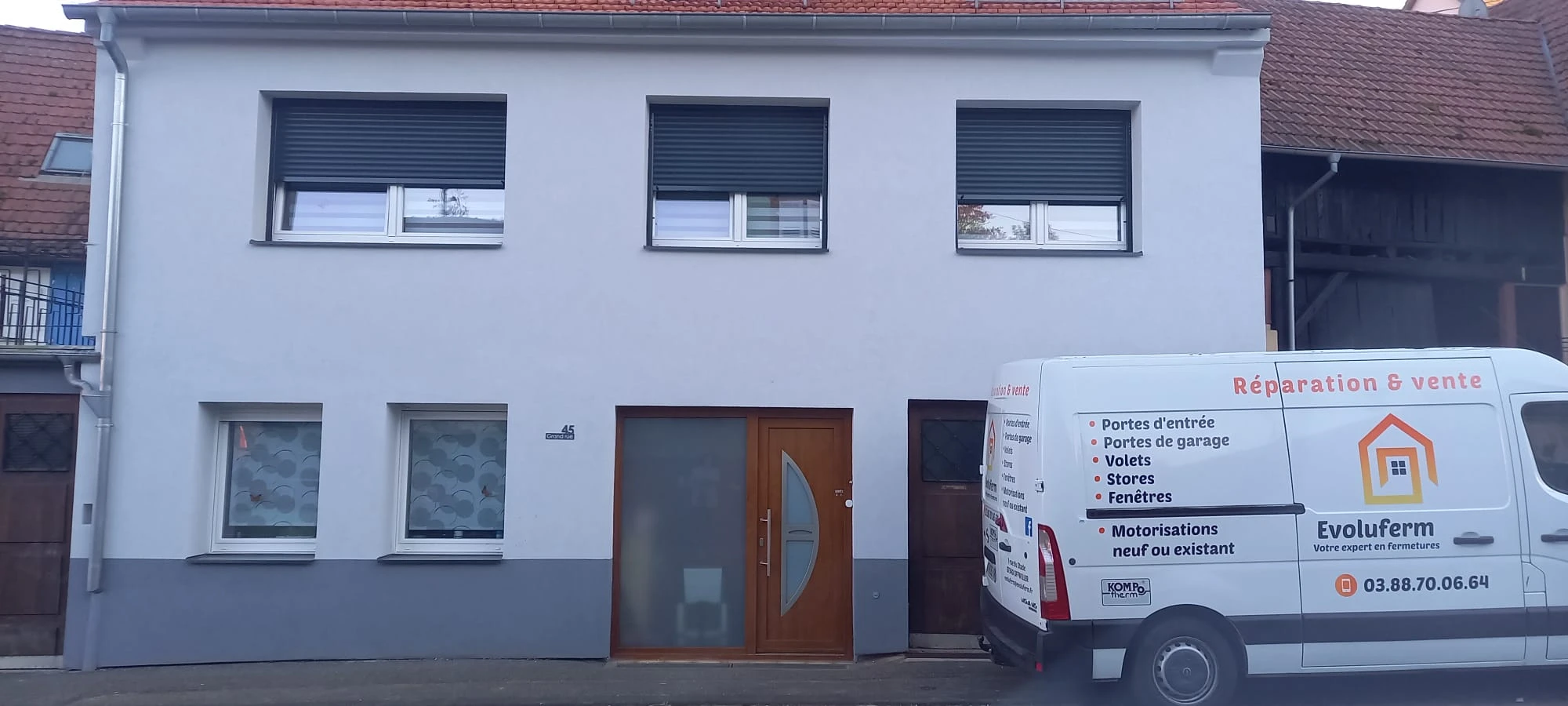 Volets roulants en Aluminium