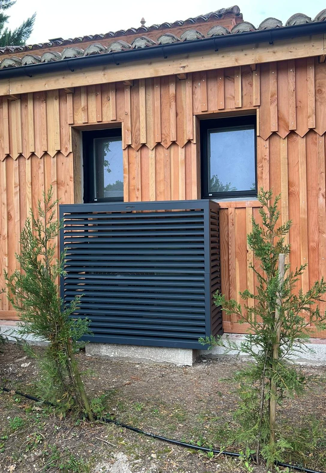 Cache groupe extérieur de climatisation – DécoClim