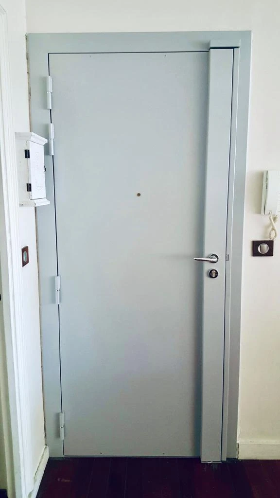 BLOC PORTE BLINDÉ OPTIMUS PRIME ◊ Serrure Caréné + Cornière Anti-pince / UNIMETAL