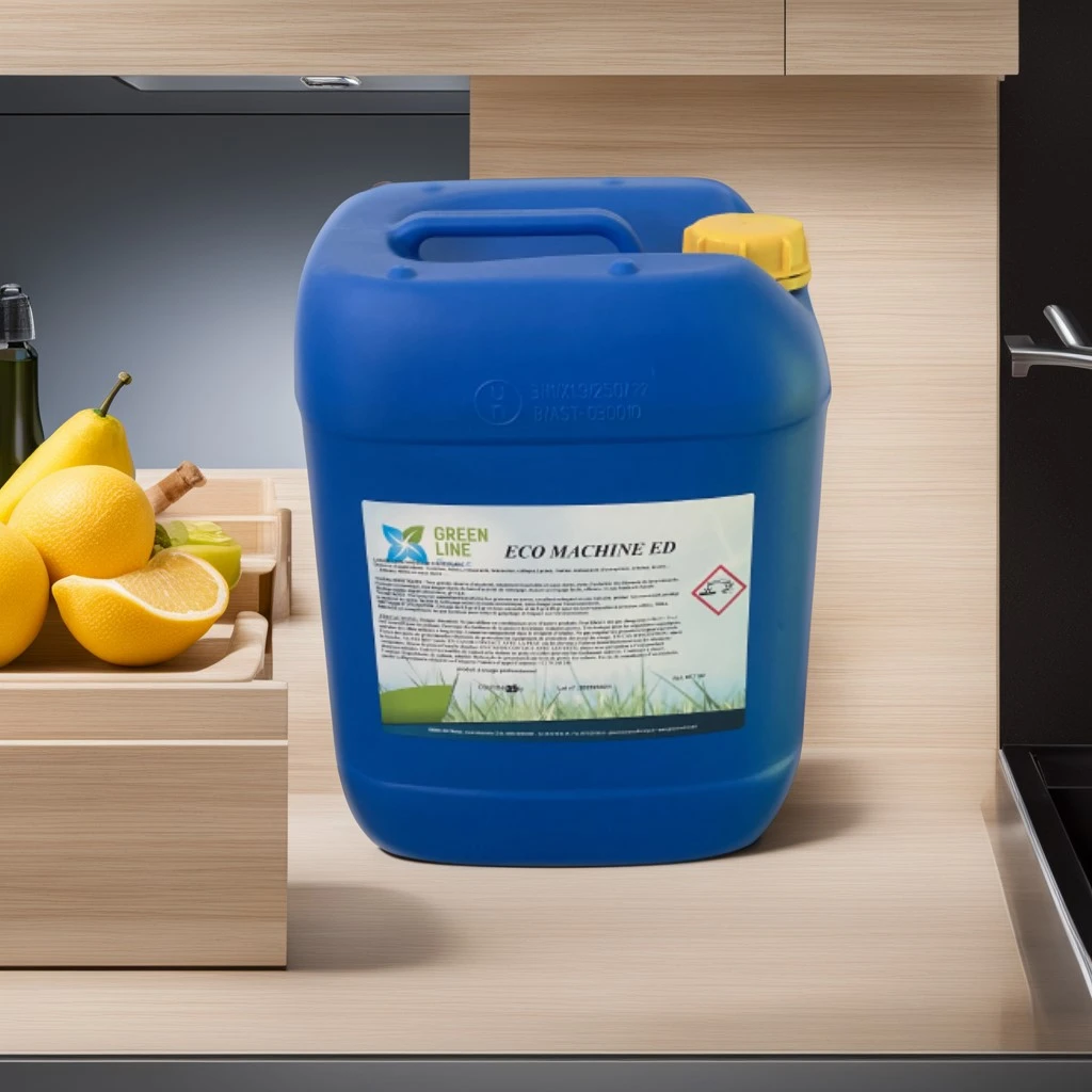 ECO MACHINE ED 25KG - LIQUIDE LAVAGE VAISSELLE TOUTES EAUX ECONOMIQUE