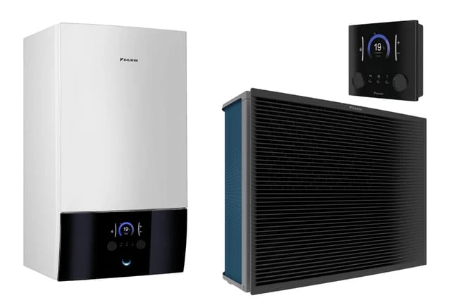 Pompe a chaleur Daikin air /eau installation inclus