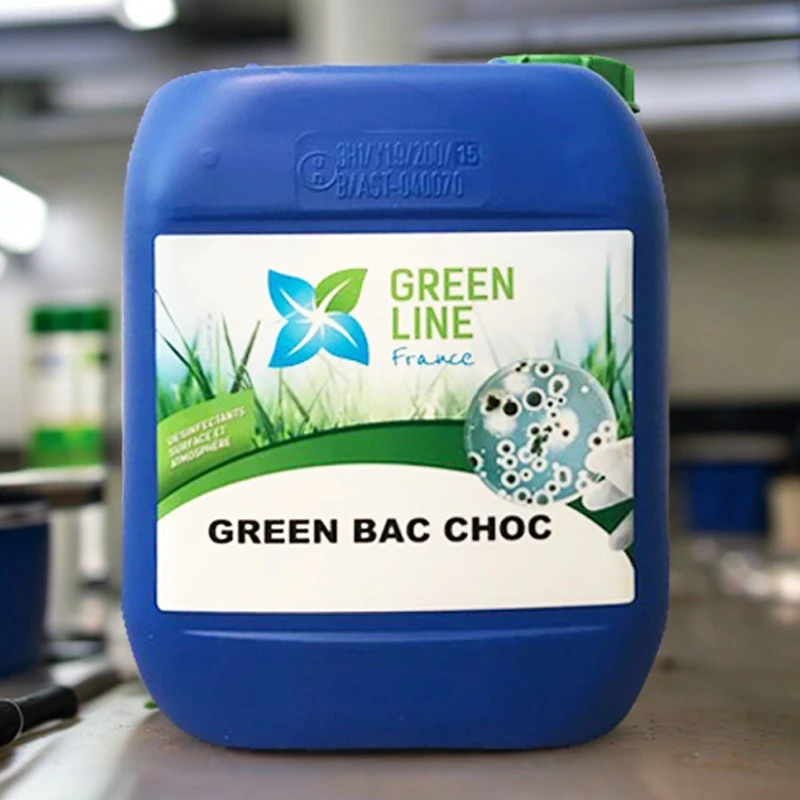 GREEN BAC CHOC 25L - LIQUIFIQUATEUR SURPUISSANT DES GRAISSES, PAPIERS, AMIDONS, PROTEINES, EAUX USEES