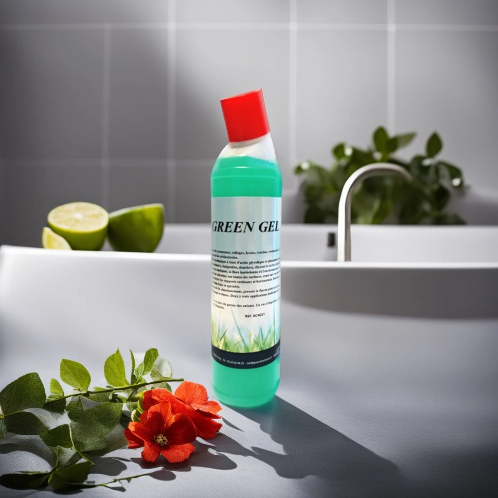 GREEN GEL 750ML - GEL DÉTARTRANT SANITAIRE