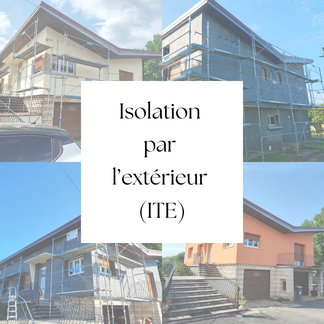 Isolation thermique par l'extérieur (ITE)