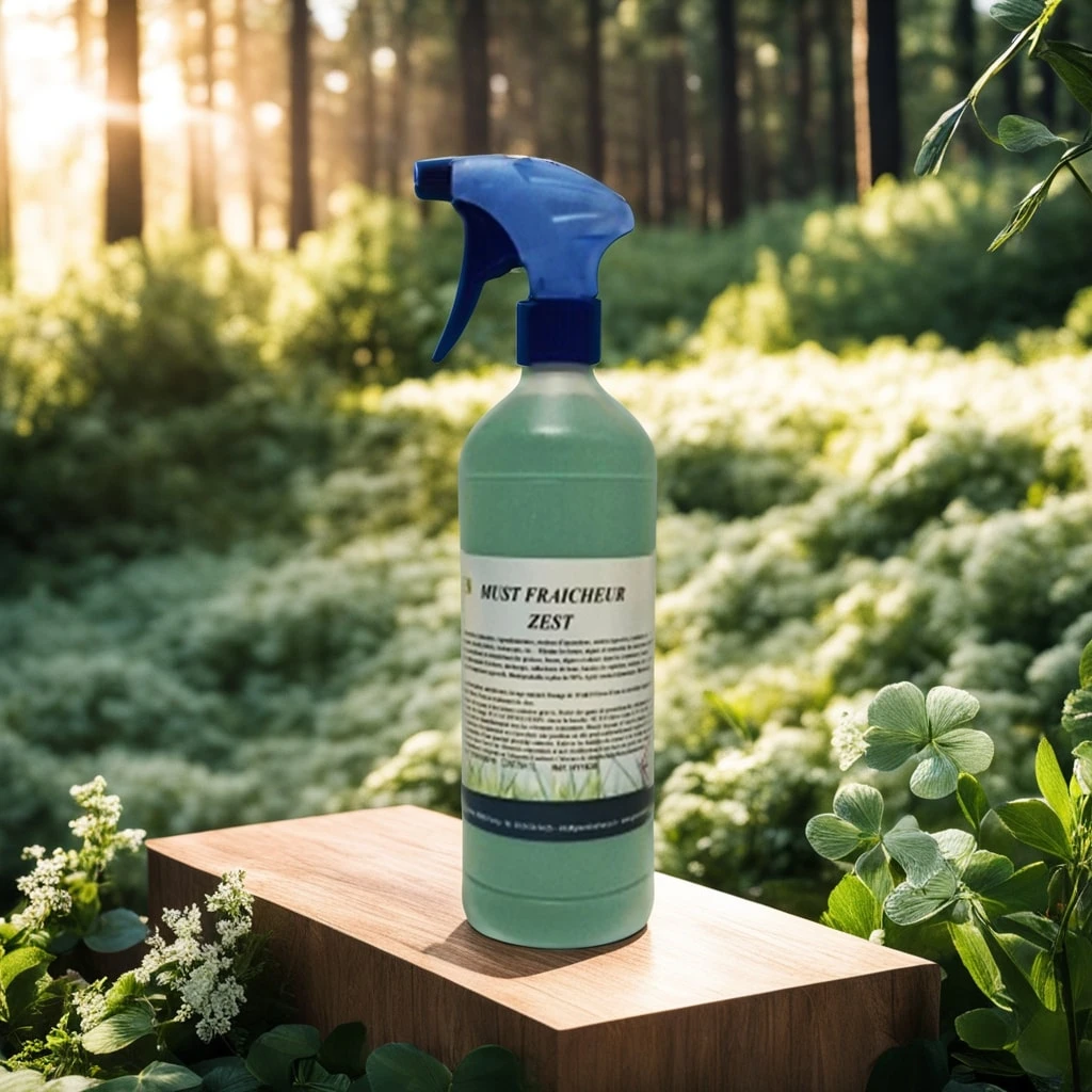 MUST FRAÎCHEUR ZEST PULVERISATEUR 1L - DÉSODORISANT-DÉGRAISSANT DESTRUCTEUR D’ODEUR