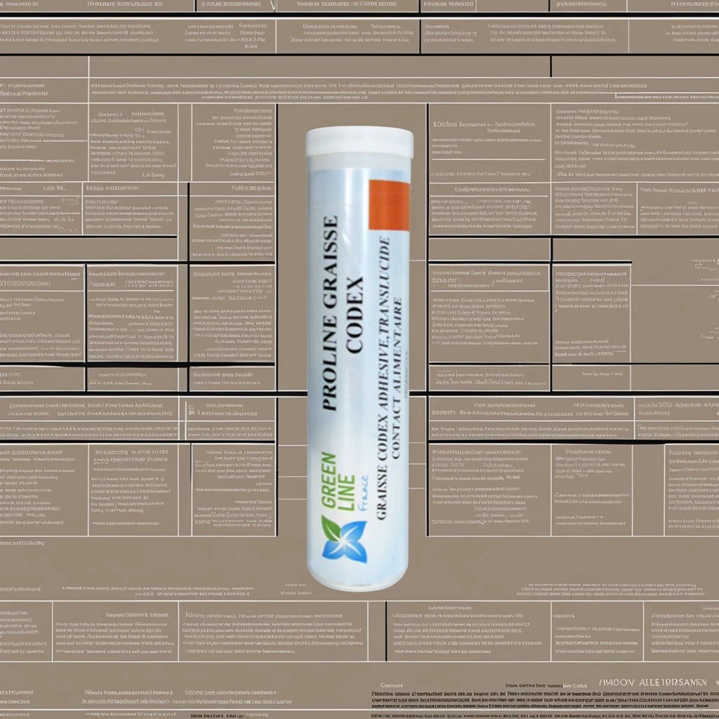 PROLINE GRAISSE CODEX 310ML - GRAISSE CODEX ADHÉSIVE TRANSLUCIDE CONTACT ALIMENTAIRE