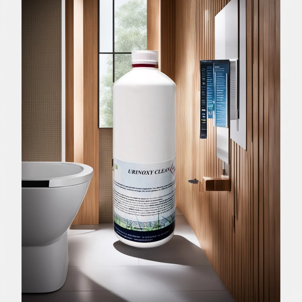 URINOXY CLEAN 1L - TRAITEMENT DE LA PIERRE D'URINE ET DÉPÔTS DE CALCAIRE DANS LES CANALISATIONS.