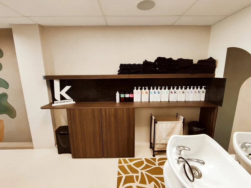aménagement salon de coiffure