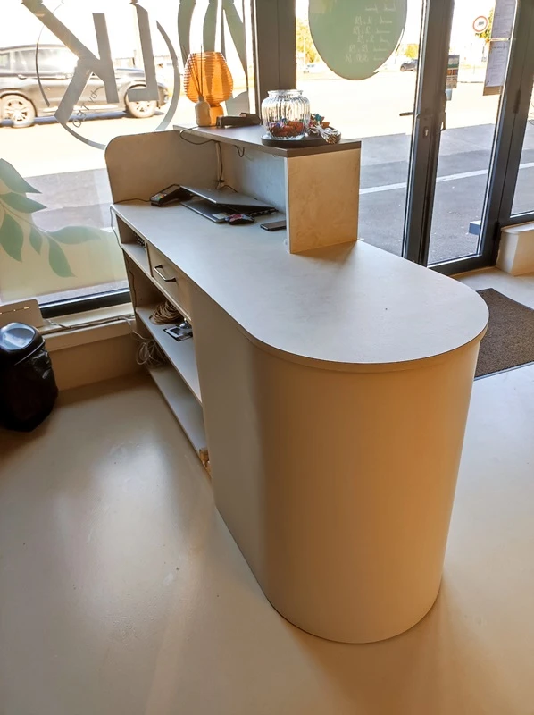 aménagement salon de coiffure