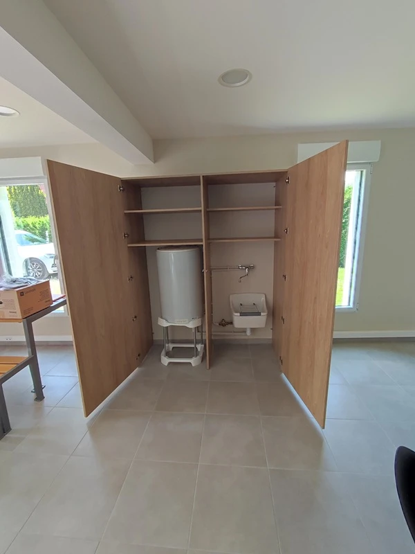 Armoire cache Chauffe-eau