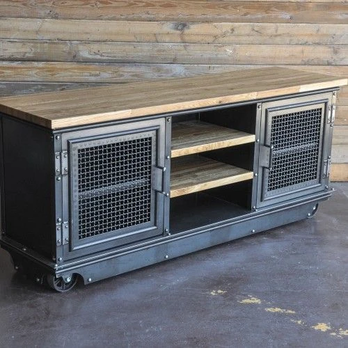 Mobilier Acier & Bois – L’alliance du style et de la durabilité