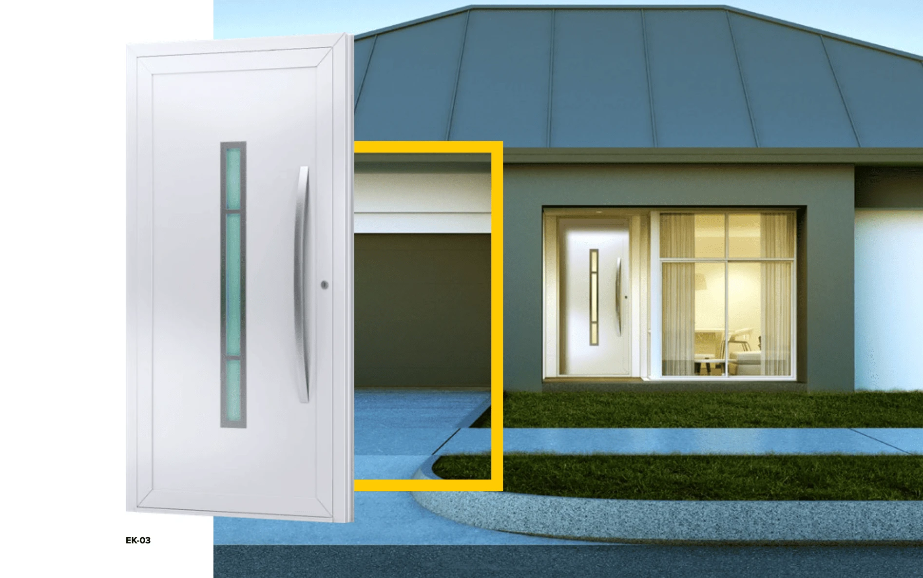 Porte d'entrée EK-03