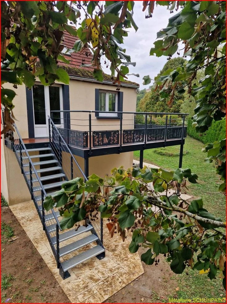 Terrasse suspendu sur mesure