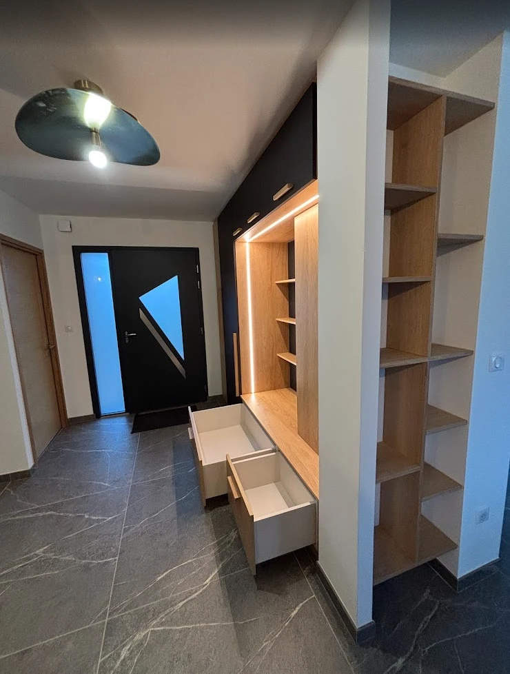 Meuble d'entrée avec Led intégrée