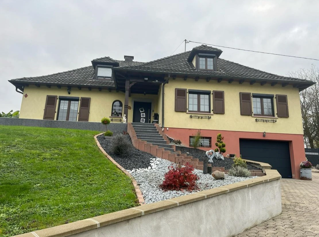 CHANTIER RAVALEMENT DE FACADE EBERBACH - SELTZ, WINTZENBACH, MOTHERN