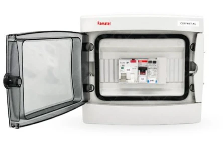 Kit couplage AC monophasé DEYE Hybride 3.6 kw + batterie  15 kwh