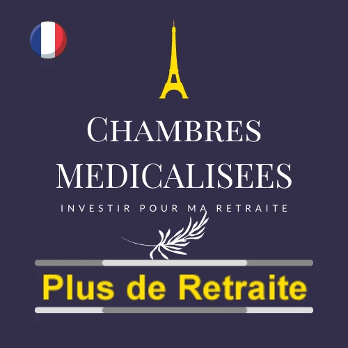 Investissement en chambre médicalisée en EHPAD au loyer de 708 € garanti net d'impôt pour la retraite complémentaire.