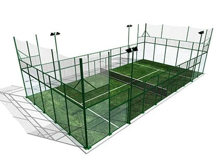 Terrain de padel indoor - Fabrication sur mesure