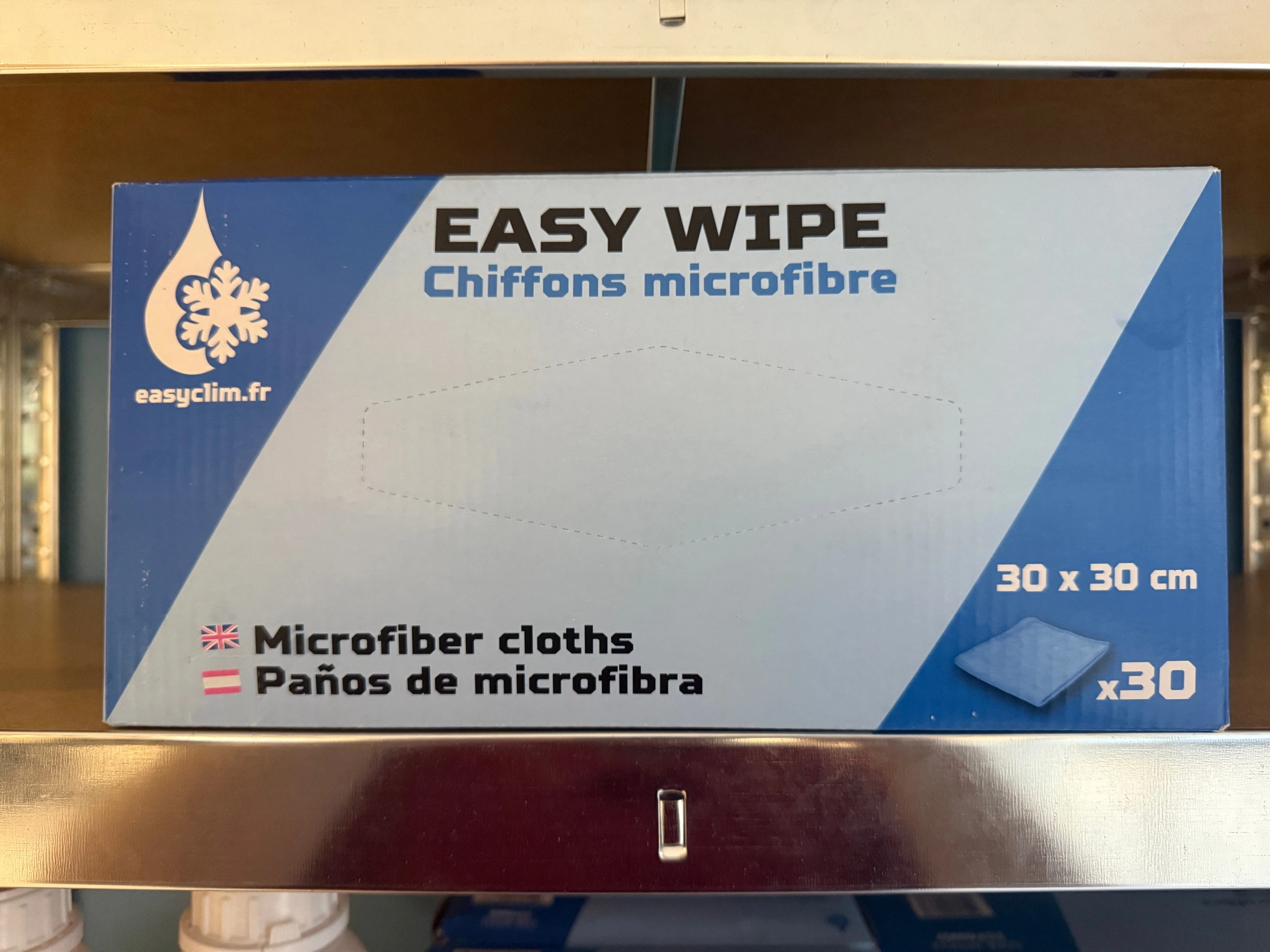 LOT DE LINGETTES MICROFIBRE 30×30 – SPÉCIALES PANNEAUX PHOTOVOLTAÏQUES & CLIMATISATION RÉVERSIBLE
