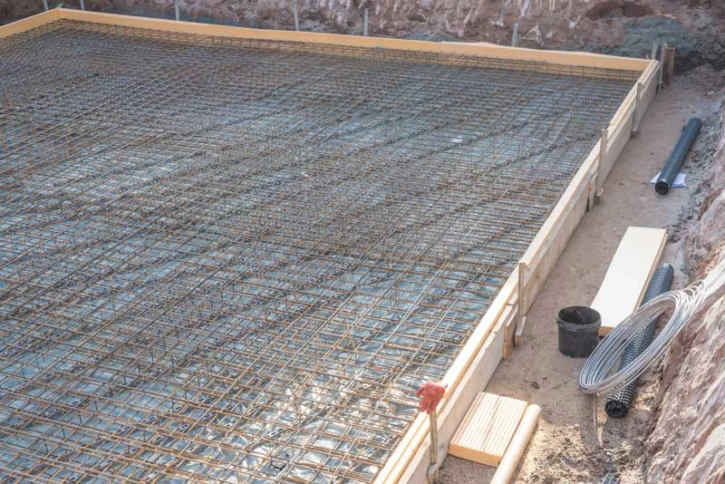 Préparation de Dalle Béton