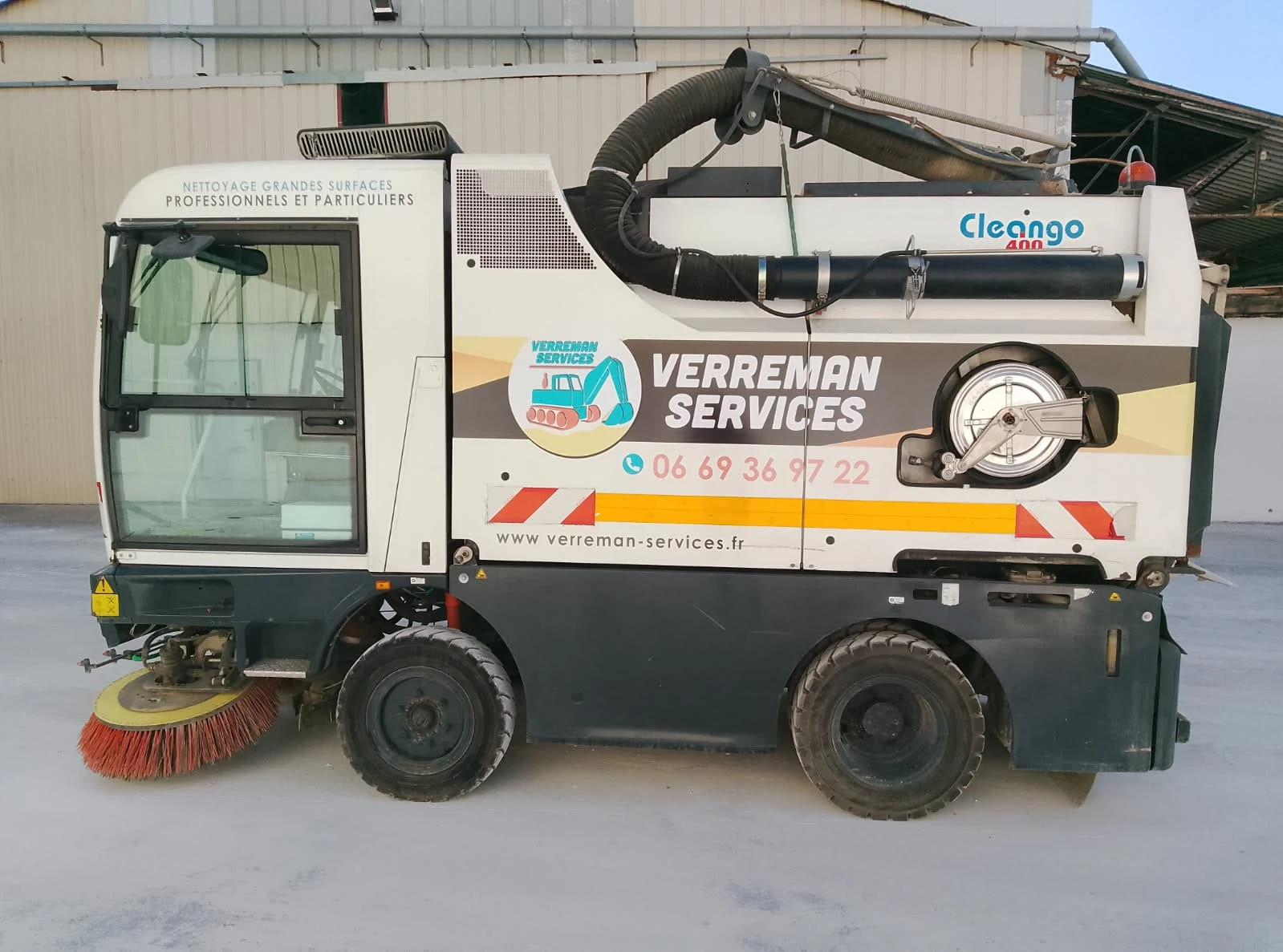 Location de Balayeuse avec Chauffeur