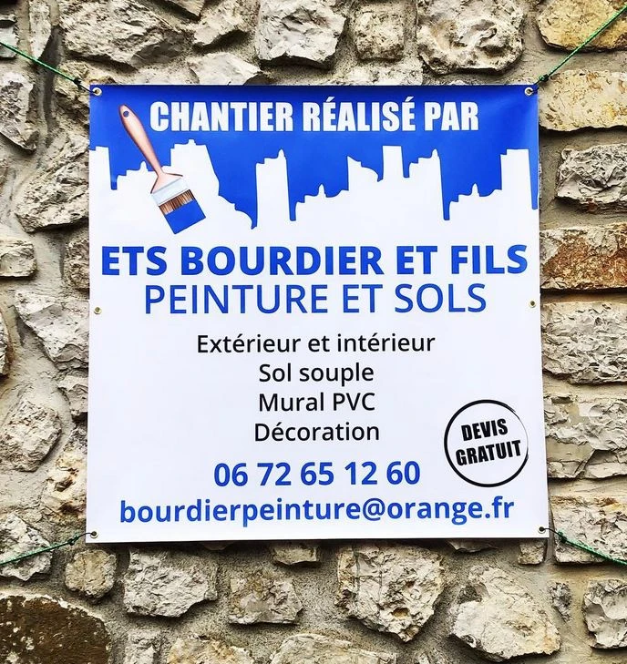 Bâche PVC Standard 80×100 cm – Impression HD, ourlets + œillets tous les 50 cm