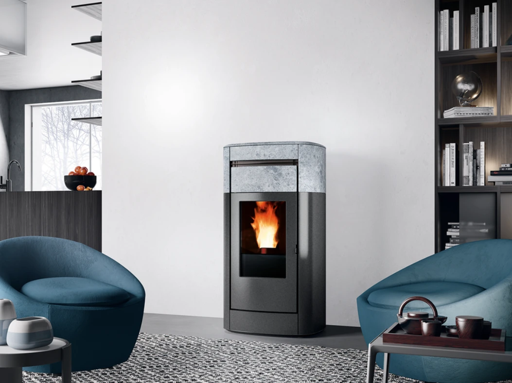 Edilkamin : le chauffage à granulés haute performance a partir de 2.5 kw pose inclus