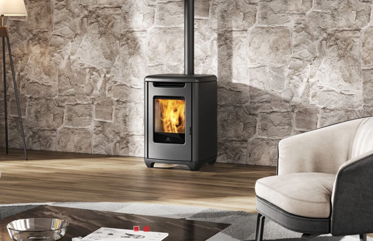 Edilkamin : le chauffage à granulés haute performance a partir de 2.5 kw pose inclus