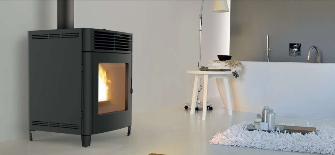 Poêles à Granulés RED : Performance & Design de 6 a 23kw  pose inclus