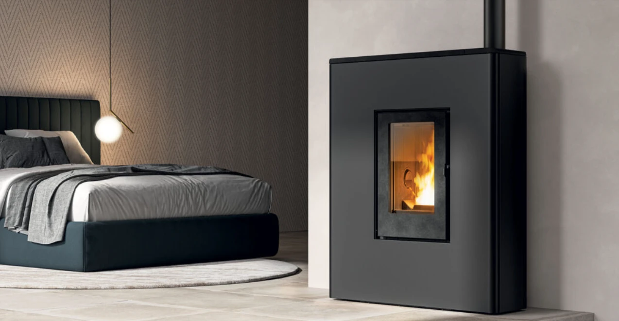 Poêles à Granulés RED : Performance & Design de 6 a 23kw  pose inclus