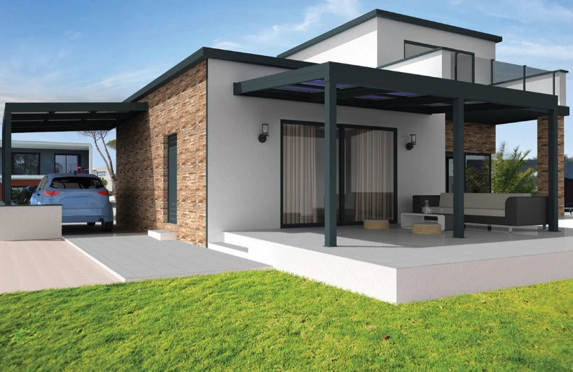 installation de pergola solaire Mitjavila