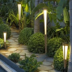 Torche solaire Tinka 120 cm Corten