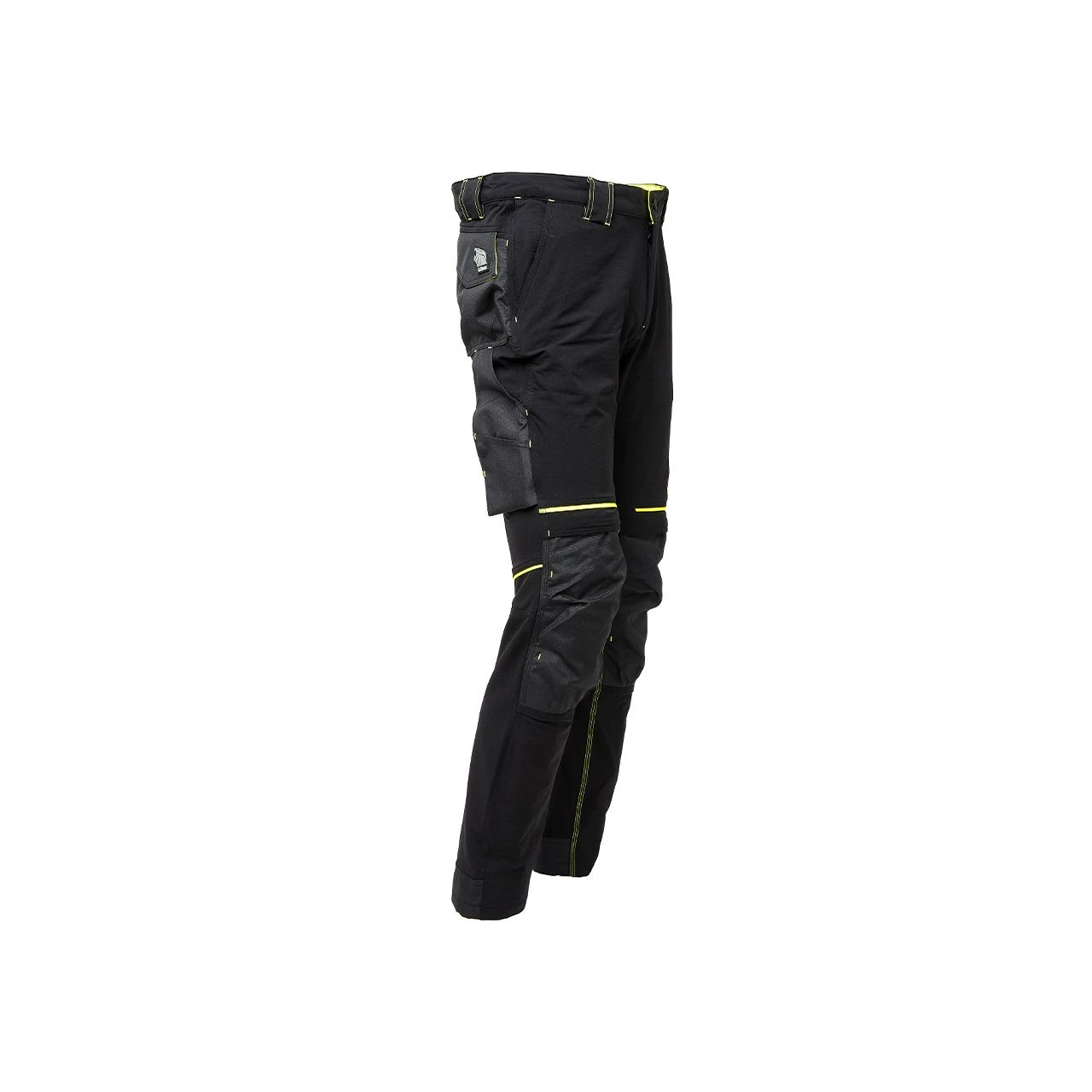 Pantalon ATOM black Carbon/jaune