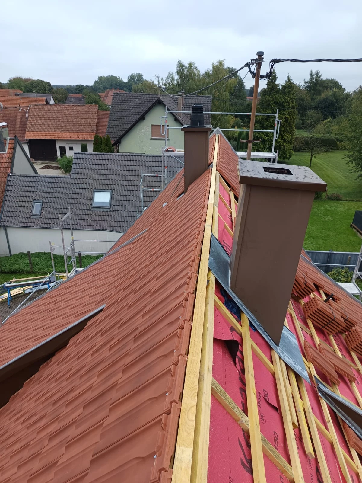 CHANTIER COUVERTURE SALMBACH, SOUFFLENHEIM, HATTEN, RIEDSELTZ
