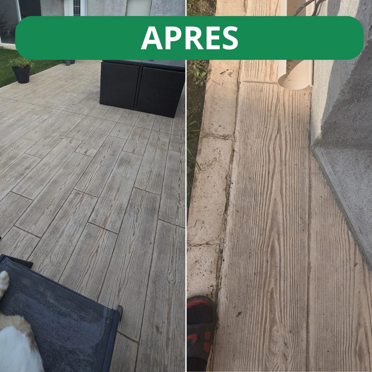 Particulier - Nettoyage de terrasse supérieure à 30 m² – Somme, Oise et Aisne