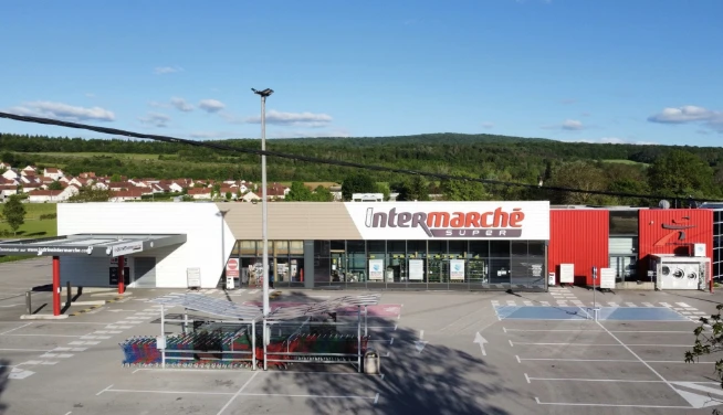 Camping proche d'un supermarché