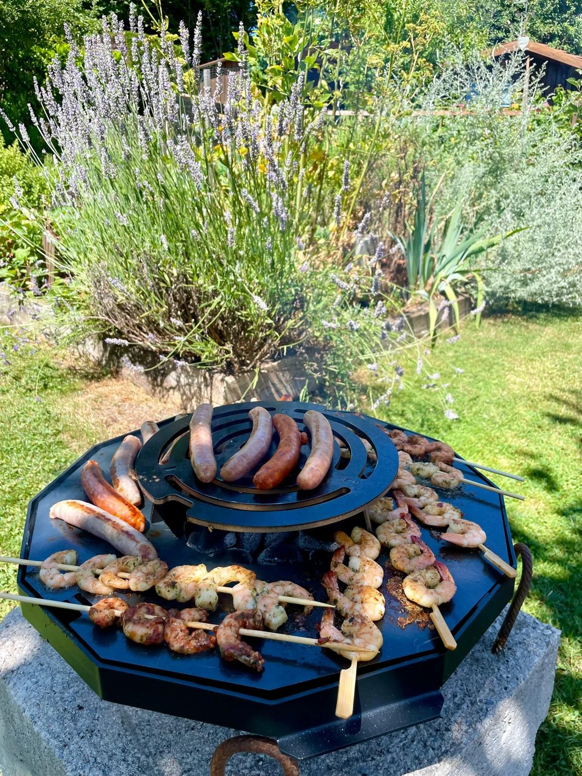 Brasero-Plancha de table Oscaphir