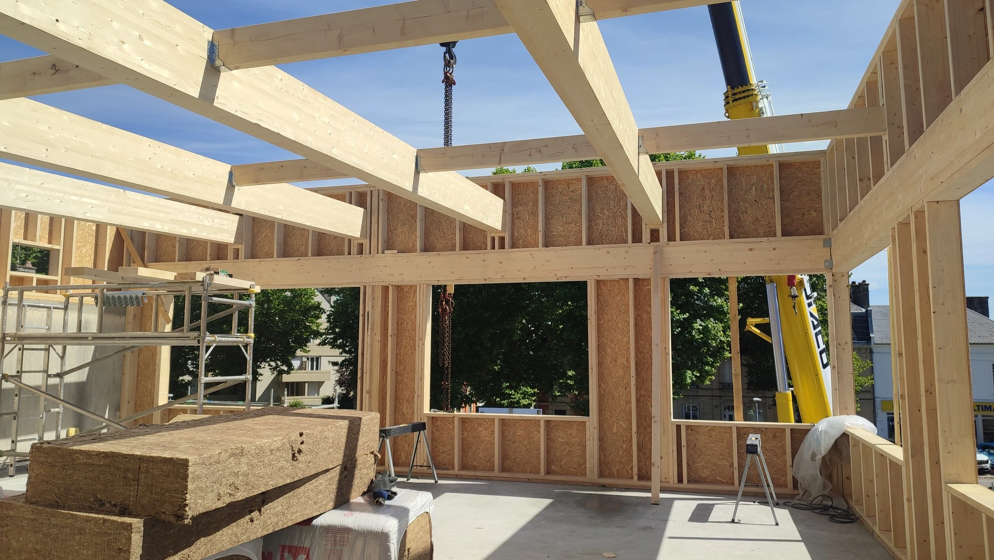 Surélévation bois (extension par le haut) pour particuliers et professionnels – WOODPRO – BARTHOMEUF