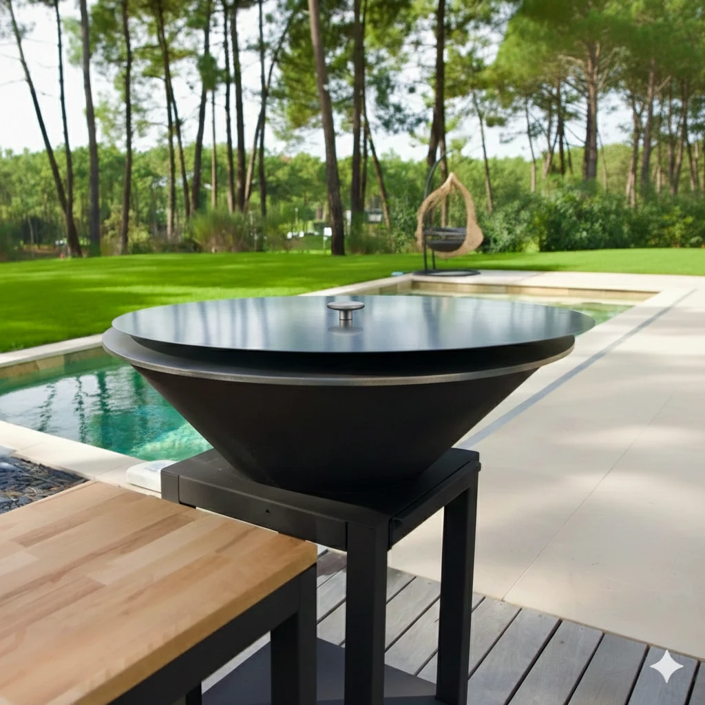 Tôle de protection pour Brasero-Plancha 840 mm : Ronde