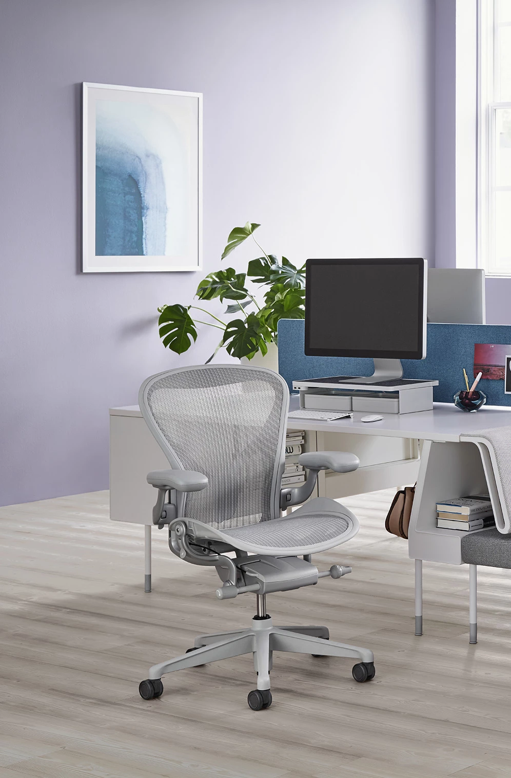 Fauteuil AERON Herman MILLER Minéral Taille C