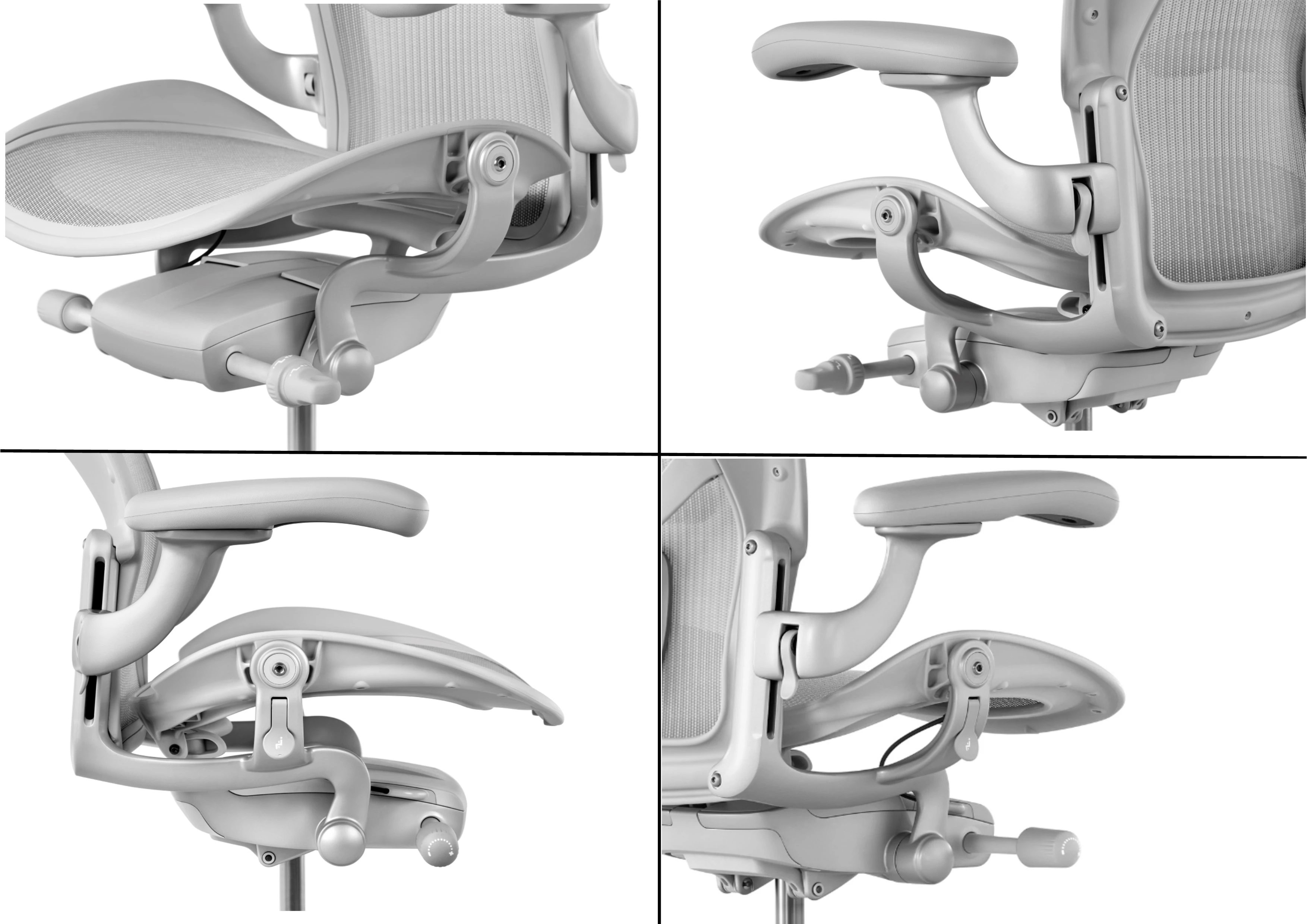 Fauteuil AERON Herman MILLER Minéral Taille C