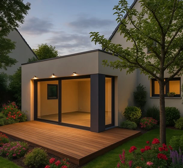 Création d'extension de maison