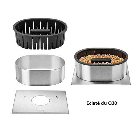 QAïTO 30 pour grands inserts ou poêles à bois de grand volume