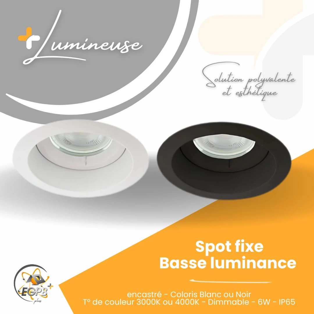 +Lumineuse - Spot Fixe Basse Luminance - RE2020 - EGPB+