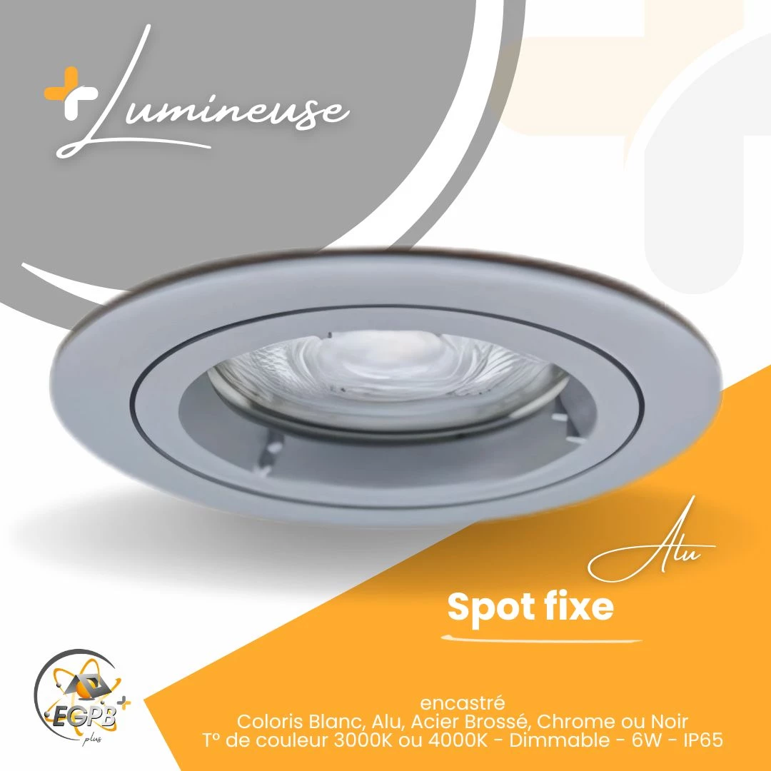 +Lumineuse - Spot Fixe - RE2020 - EGPB+