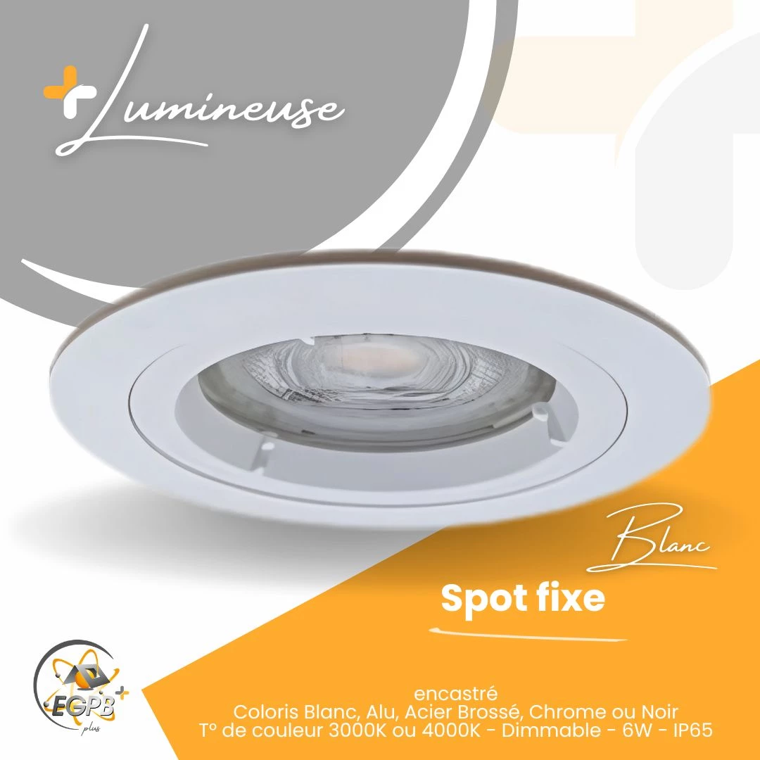 +Lumineuse - Spot Fixe - RE2020 - EGPB+